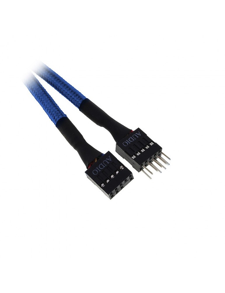 BitFenix Prolunga cavo Audio interno 30cm - Blu/Black BitFenix - 1