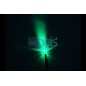 Phobya LEDready Twin 3mm Ultra-bright Green 30cm -sleeve black