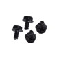 VITI Phobya lunghezza 6 mm  passo 6/32  black Nickel (4 pz)