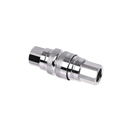 Alphacool Raccordo a  Sgancio Rapido G1/4 Femmina/Femmina - Chrome