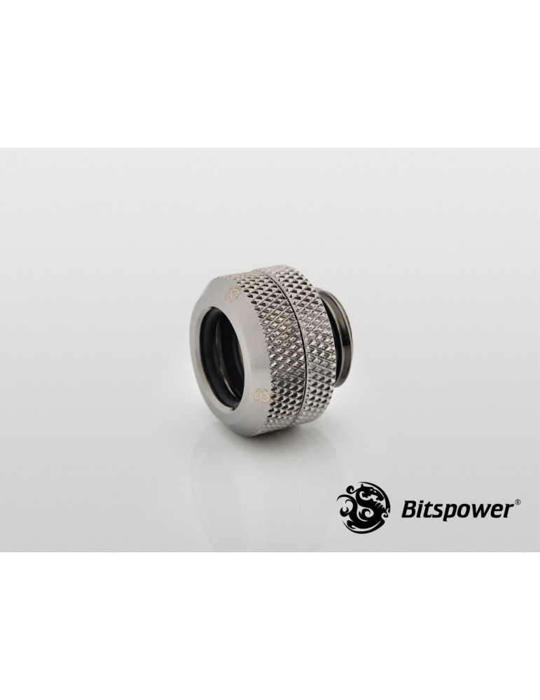 Bitspower  raccordo a compressione per tubo rigido 10/12mm - shiny black BitsPower - 1