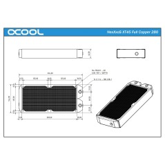 Alphacool NexXxoS XT45 Full Copper 280mm Alphacool - 8