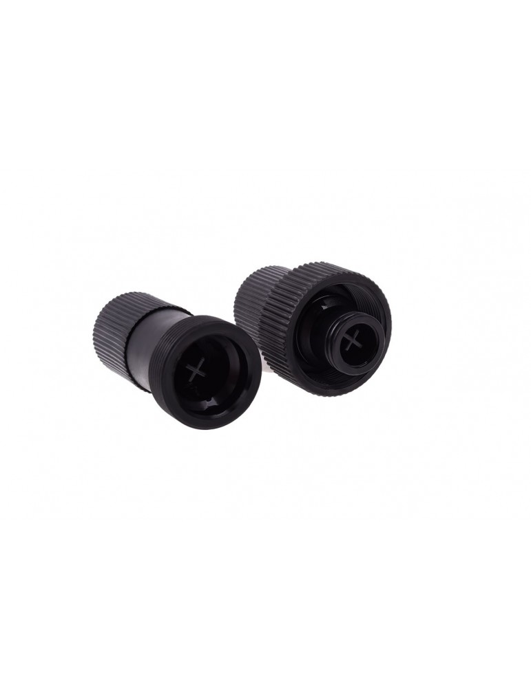 Alphacool Sgancio Rapido HF G1/4 Femmina/Femmina -  Black (in plastica) Alphacool - 3