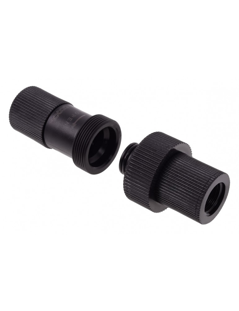 Alphacool Sgancio Rapido HF G1/4 Femmina/Femmina -  Black (in plastica) Alphacool - 4