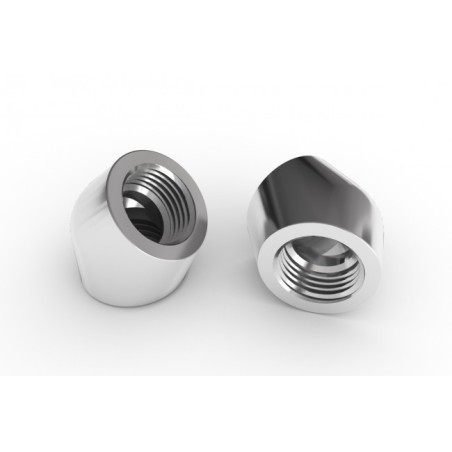 EK-AF Angled 45° 2F G1/4 - Nickel