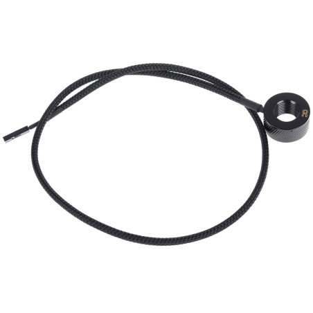 Alphacool Eiszapfen Sensore di temperatura G1/4 F/F con adattatore M/F - Black