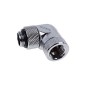 Alphacool raccordo 90° snodato M/F da 1/4G  a 1/4G - chrome - Eiszapfen