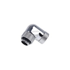 Alphacool raccordo 90° snodato M/F da 1/4G  a 1/4G - chrome - Eiszapfen Alphacool - 3