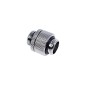 Alphacool Extender M/M ruotabile  - Chrome - Eiszapfen 