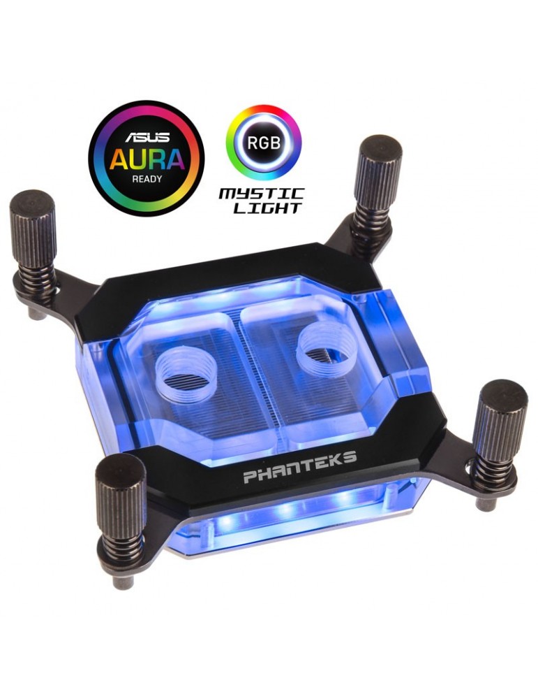 Phanteks  C350i CPU Waterblock - RGB, Black - Intel LGA 2011-3/ LGA 115X Phanteks - 1