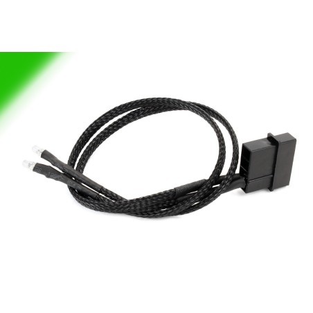 EK LED 3mm Twin Ultra Green EKWB - 1