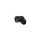 Alphacool Eiszapfen Raccordo 90° Ruotabile per tubo rigido 10/13 mm - Black