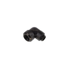 Alphacool Eiszapfen Raccordo 90° Ruotabile per tubo rigido 10/13 mm - Black Alphacool - 3