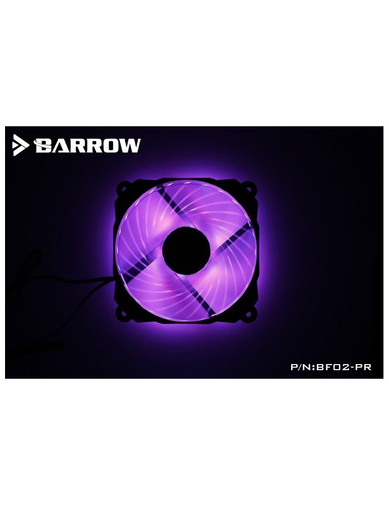 Barrow Ventola 120mm PWM RGB 1800RPM - BF02-PR BARROW - 9