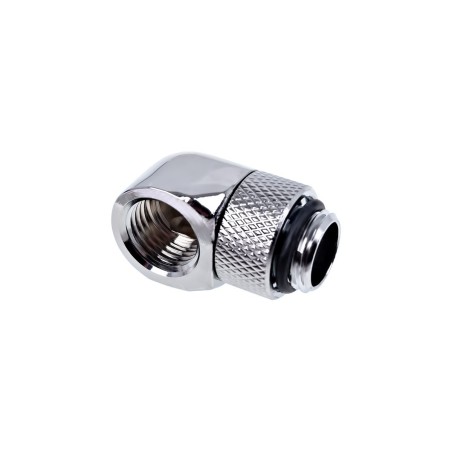 Alphacool adattatore M/F Angolare 90° - Chrome - Ruotabile - Eiszapfen