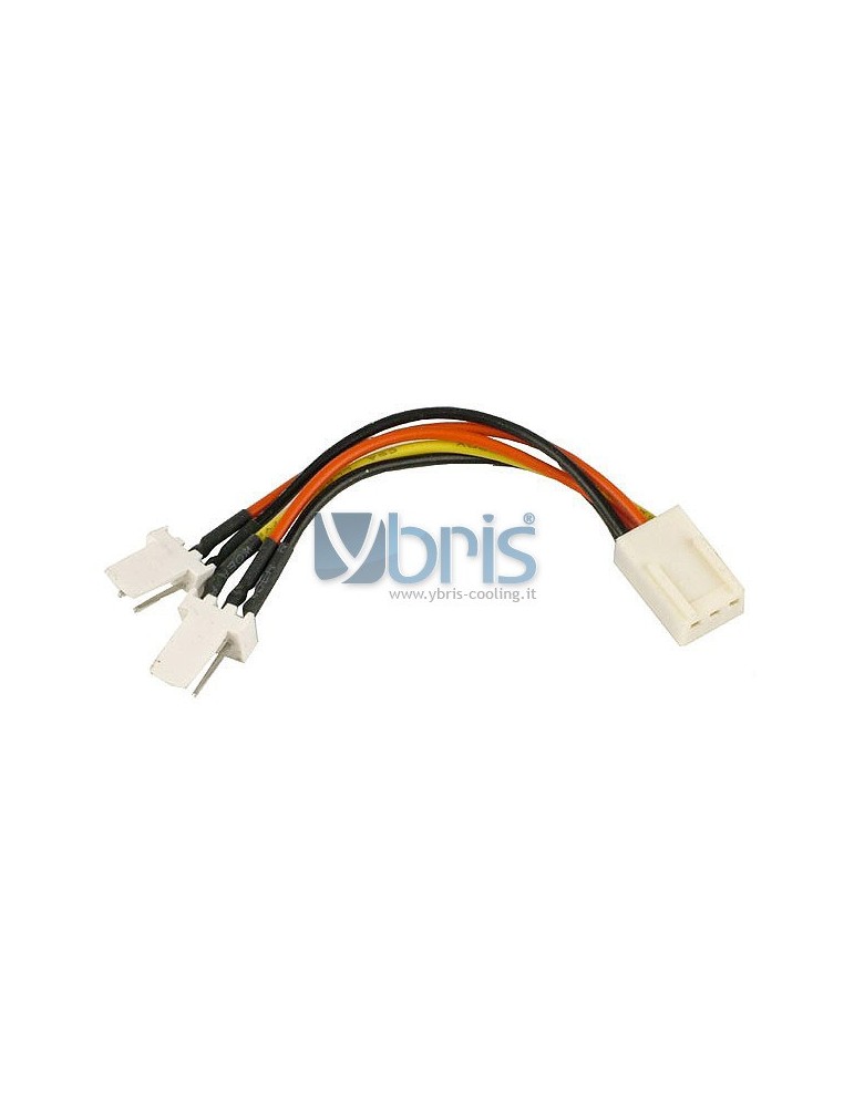 Y-cable 3Pin Molex to 2x 3Pin Molex Ybris-Cooling - 1