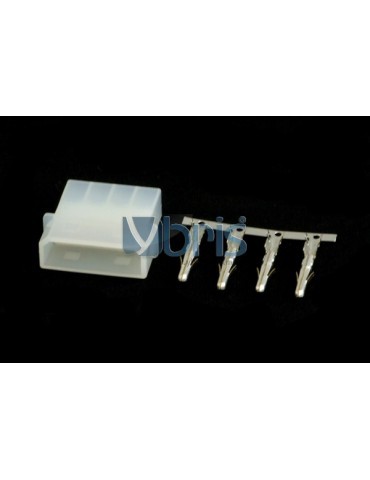 Molex Femmina  bianco (1 pz)
