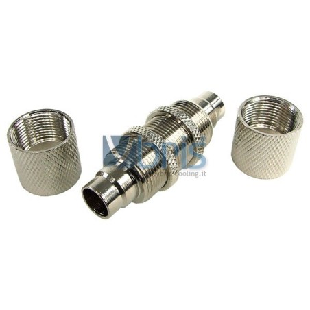 Raccordo passaparete a compressione Nickel 3/8 ID