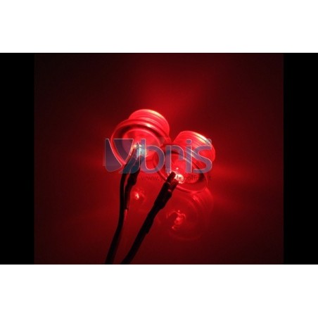 LED 5mm twin ultra bright RED