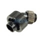 Raccordo compressione 1/4G 45° per tubo 13/19mm Black Nikel Raccordo compressione 1/4G 45° per tubo 13/19mm Black Nikel