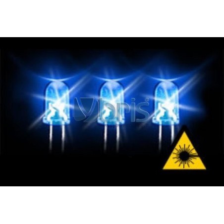 LED 3mm ultra bright BLUE Ybris-Cooling - 1