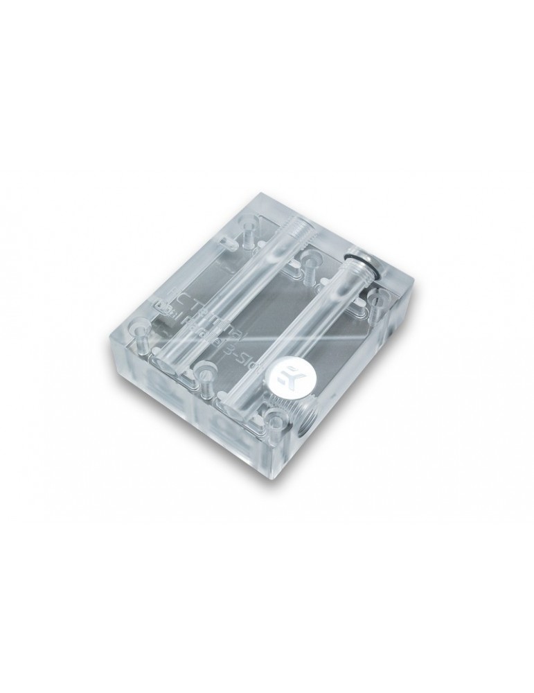 EK-FC Terminal DUAL Parallel 3-Slot - Plexi  EKWB - 3