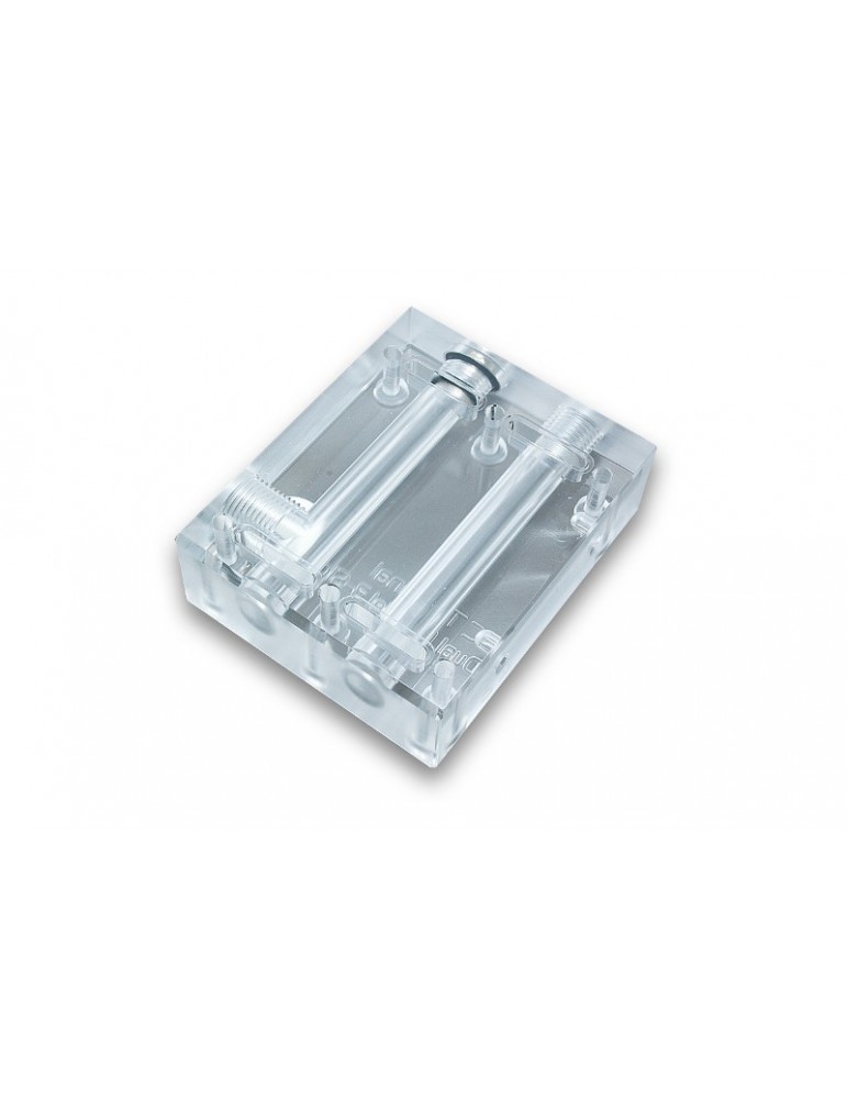 EK-FC Terminal DUAL Parallel 3-Slot - Plexi  EKWB - 4