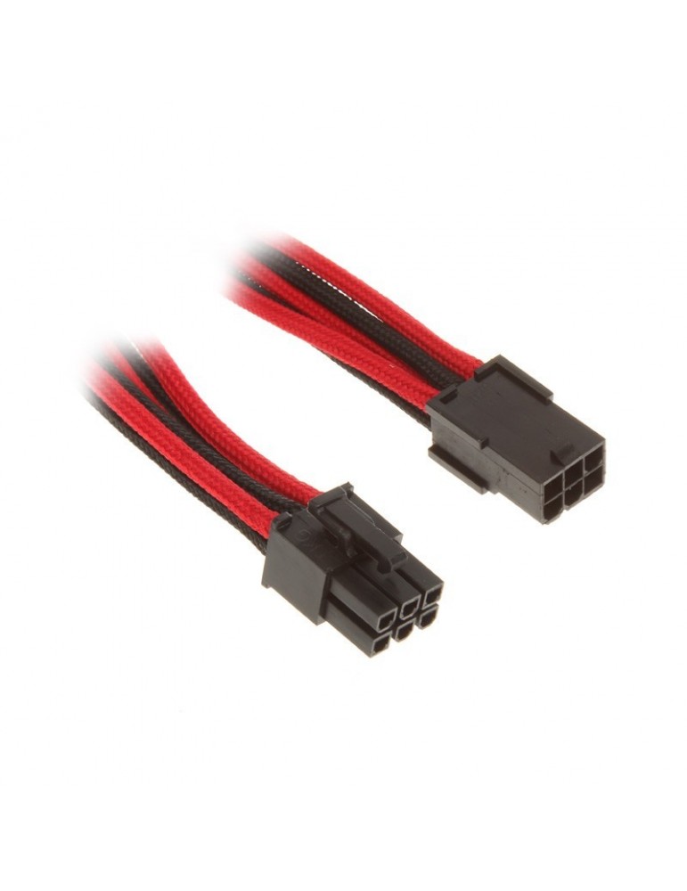 BitFenix Adattatore 6-pin PCIe 45cm - Black/Red/Black BitFenix - 4