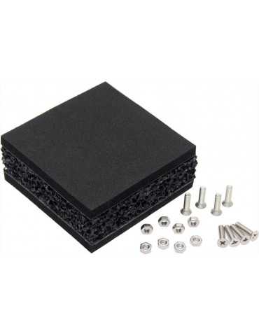 Aquacomputer Shoggy Sandwich buidling kit - NERO