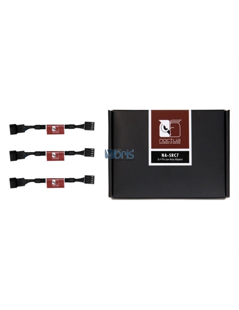 Noctua NA-SRC7 Kit Composto da 3 Low Noise Adaptor per Ventola PWM Noctua - 3