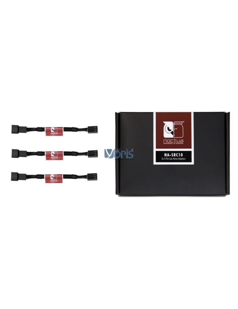 Noctua NA-SRC10 Kit Composto da 3 Low Noise Adaptor per Ventola Noctua - 3