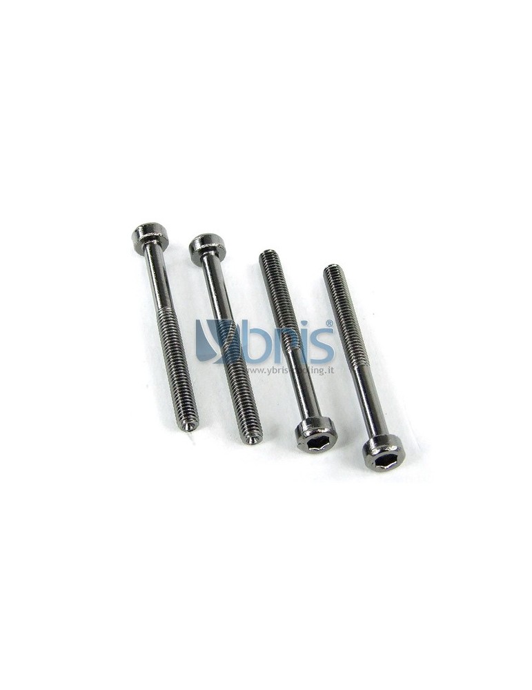 VITI  M3x30mm Testa Esagonale Black Nickel  (4 pezzi) Phobya - 1