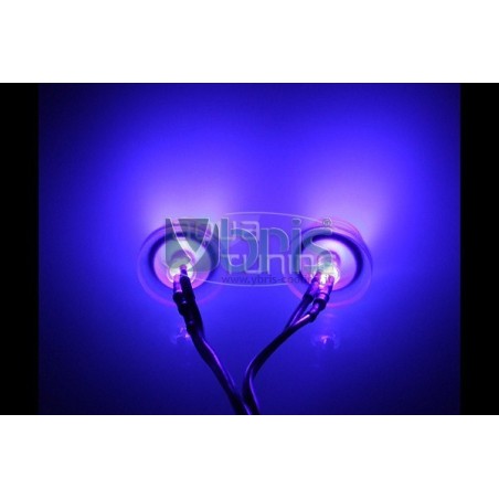 Phobya  LED 3mm UV cavo 60 cm 2pin