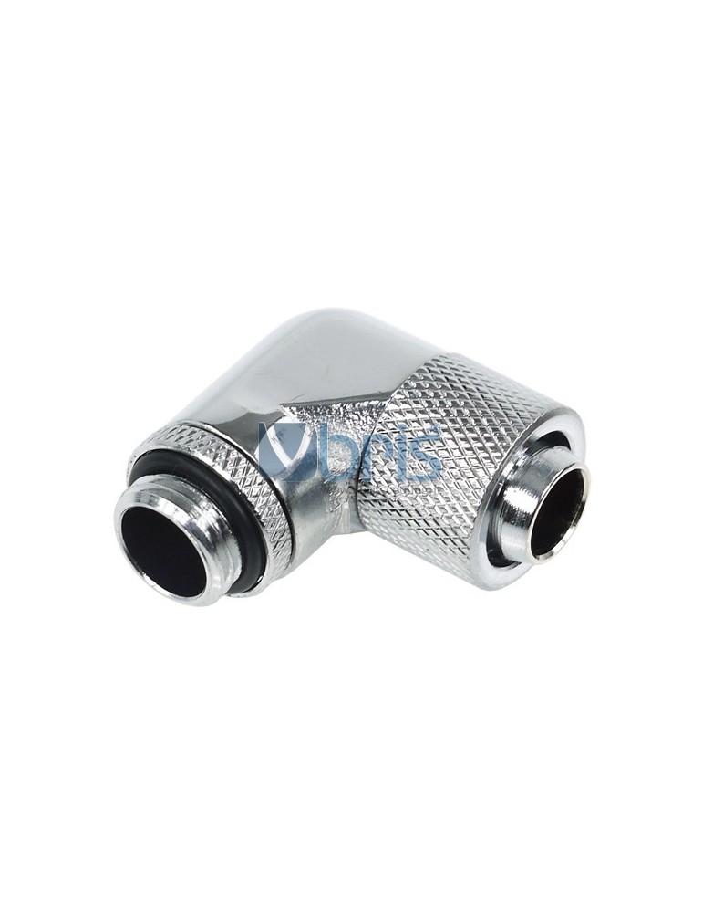 Alphacool 13/10mm  compression fitting 90° ruotabile G1/4 Chrome Alphacool - 2