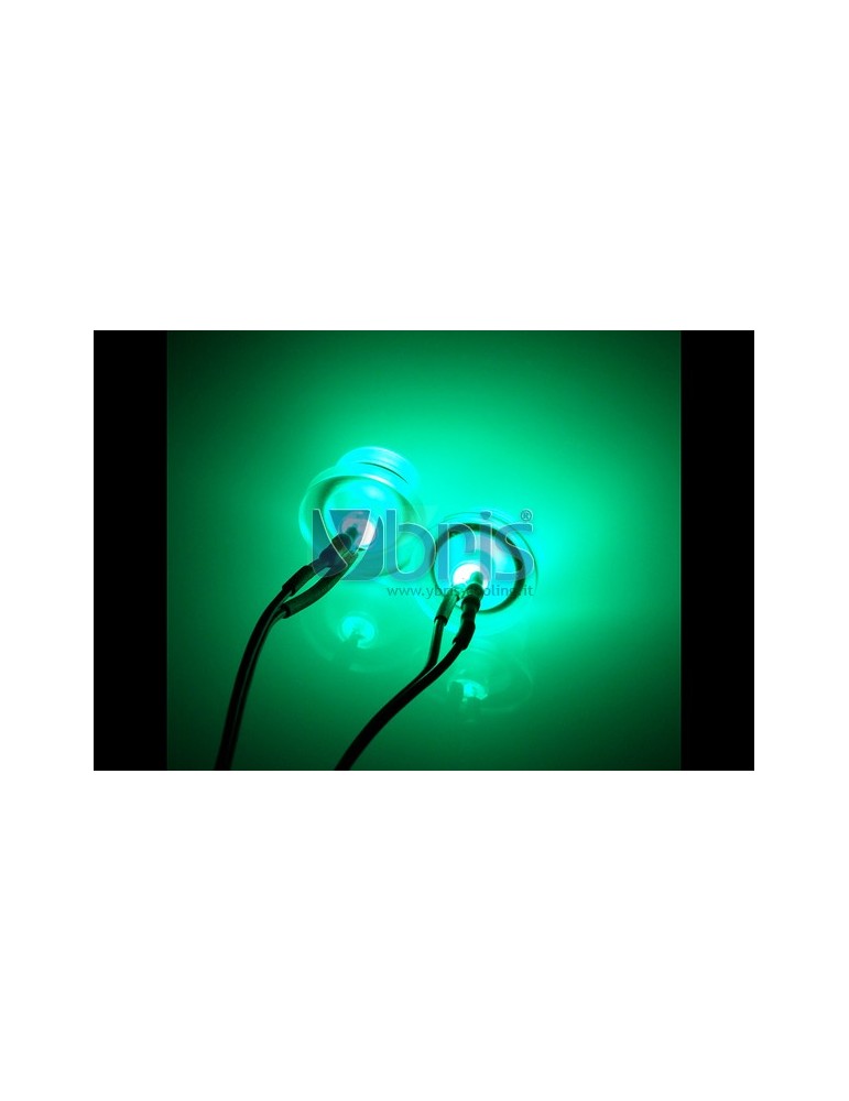 LED 5mm twin ultra bright GREEN Ybris-Cooling - 2