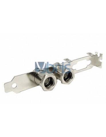 Slot Cover PCI con passaparete 1/4G F