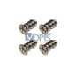 Viti fissaggio ventole, 4 pz silver