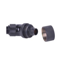 Alphacool 16/10 compression fitting 45° revolvable G1/4'' - Black Alphacool - 3