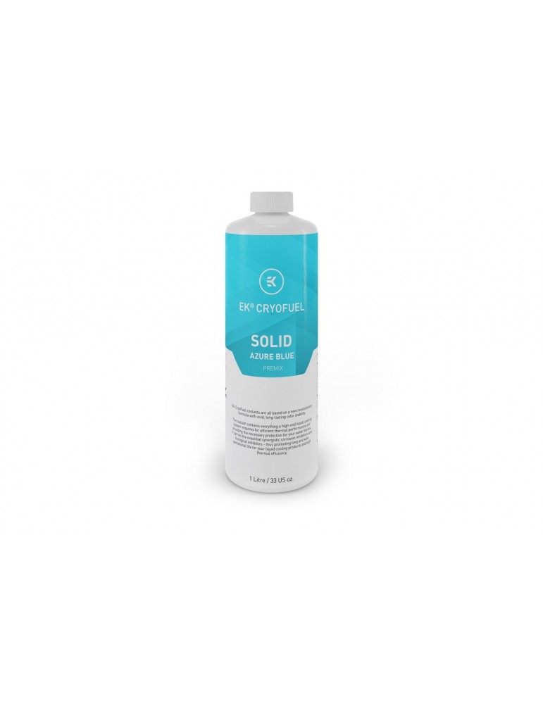 EK-CryoFuel Solid Azure Blue (Pre-miscelato 1000ml) EKWB - 1