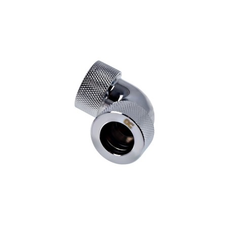 Alphacool  HT 16 - Raccordo 90° per tubo rigido 13/16mm - Chrome
