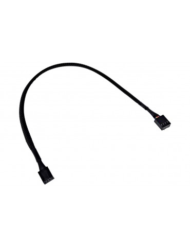Phobya 4Pin PWM male to male 30cm - black 