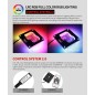 BARROWCH CPU Waterblock D-RGB con Digital Display Intel 115X/X99/X299 - FBLTFHI-04N V2 BARROWCH CPU Waterblock D-RGB con Digital Display Intel 115X/X99/X299 - FBLTFHI-04N V2