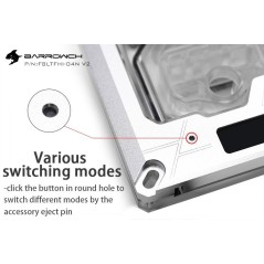BARROWCH CPU Waterblock D-RGB con Digital Display Intel 115X/X99/X299 - FBLTFHI-04N V2 BARROWCH - 12