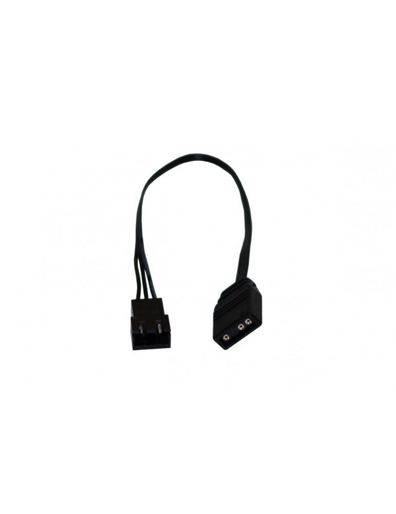 Alphacool Splitter D-RGB 3 x  3 pin JST male connector 60cm - black  Alphacool - 3