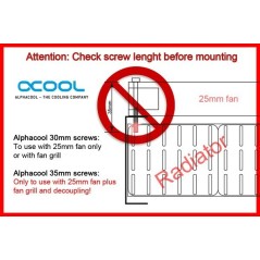 Alphacool NexXxoS XT45 Full Copper radiatore 560mm Alphacool - 6