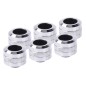 Alphacool Eiszapfen PRO Raccordo tubo rigido 13/16mm - Chrome - 6 pezzi