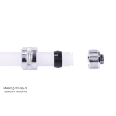 Alphacool Eiszapfen PRO Raccordo tubo rigido 13/16mm - Chrome - 6 pezzi Alphacool - 4
