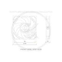 EK-Vardar X3M 120ER D-RGB (500-2200 rpm) - Black EKWB - 6