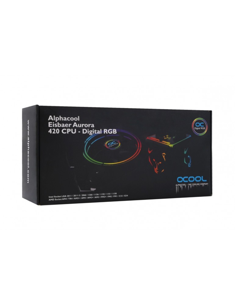 Alphacool Eisbaer Aurora 420 CPU - Digital RGB Alphacool - 8