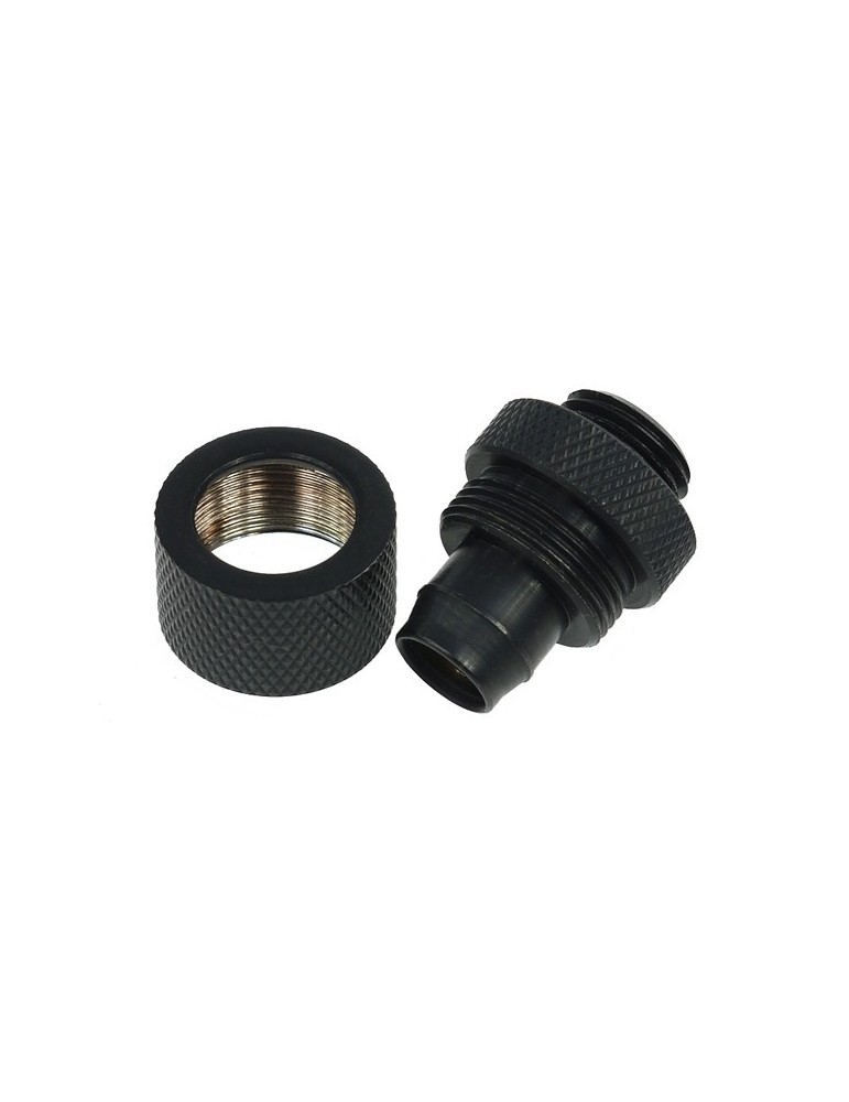 Alphacool Raccordo a compressione 1/4G tubo 10/13 mm Deep Black Alphacool - 3